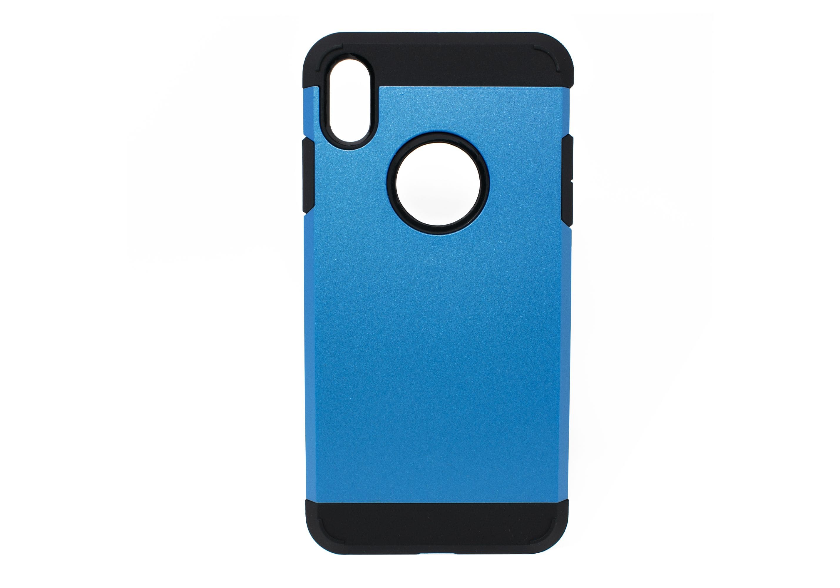 iPhone XS Max Shield Back Cover Black And Blue