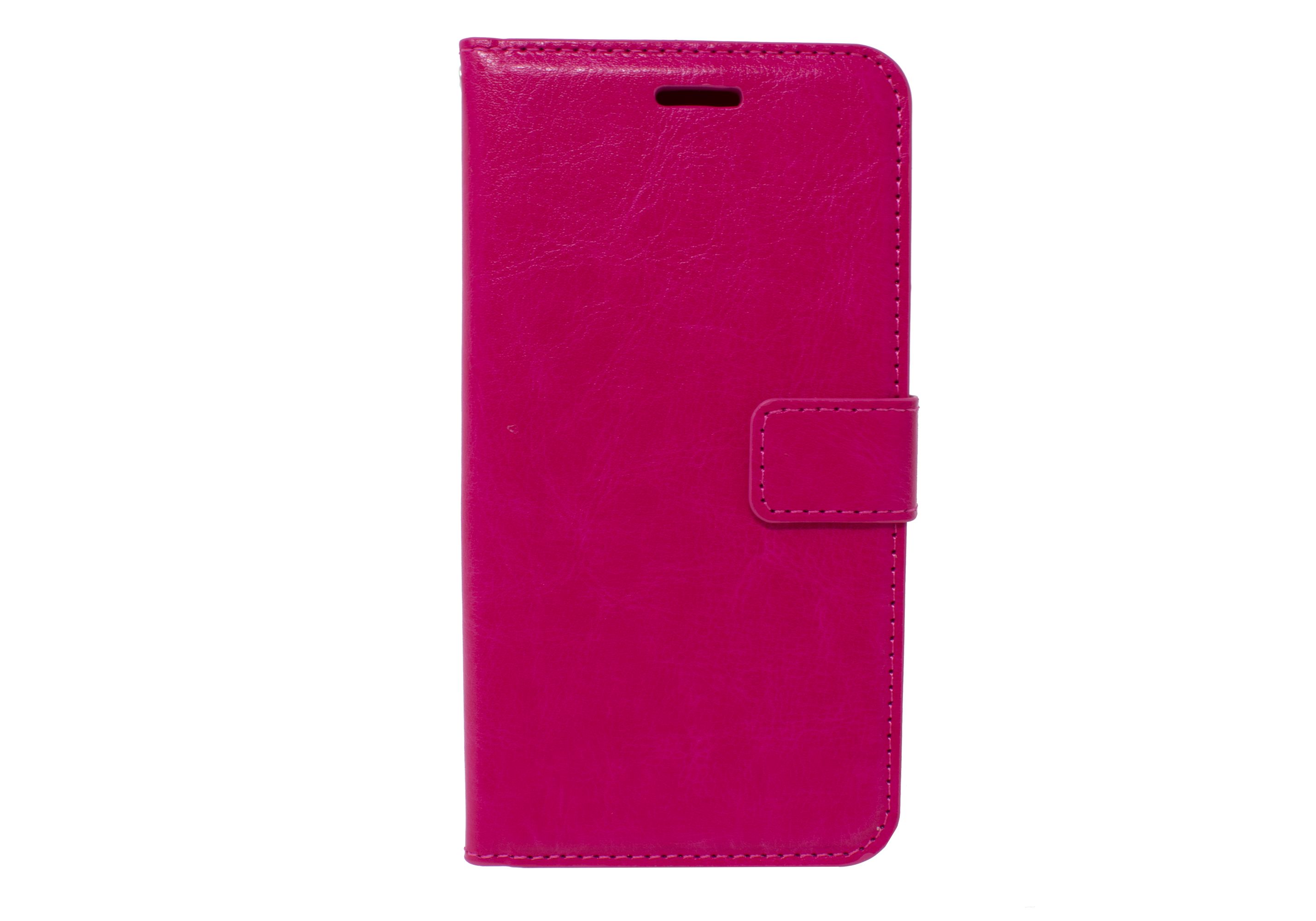 iPhone X Book Wallet Case - Pink