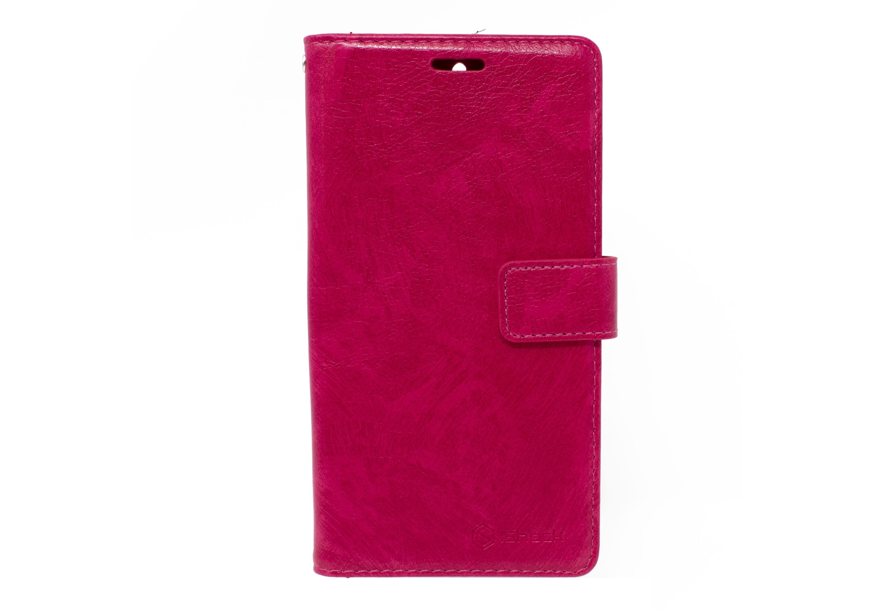Nokia N6 iShock Book Dark Pink Case