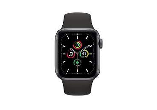 Apple Watch Series SE 40mm GPS Space Gray Aluminum Case with Black Sport Band