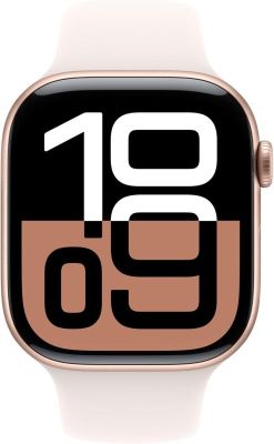 Apple Watch Series 10 GPS 46 mm Smartwatch with Rose Gold 