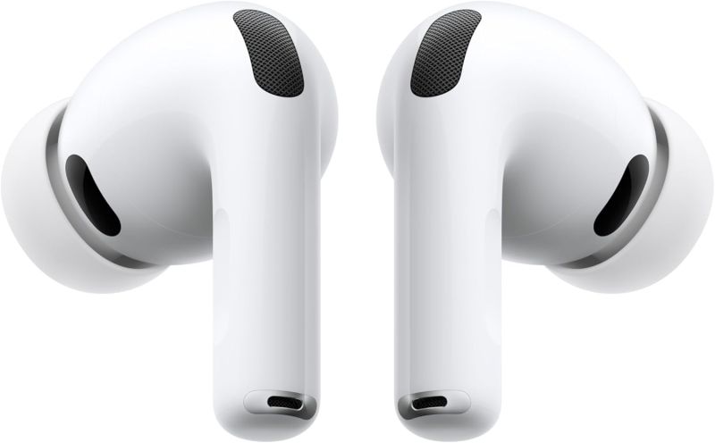 Apple AirPods Pro 3 Wireless Earbuds, Active Noise Cancellation, Live Translation, Heart Rate Sensing, Hearing Aid Feature, Bluetooth Headphones, Spatial Audio, High?Fidelity Sound, USB?C Charging 