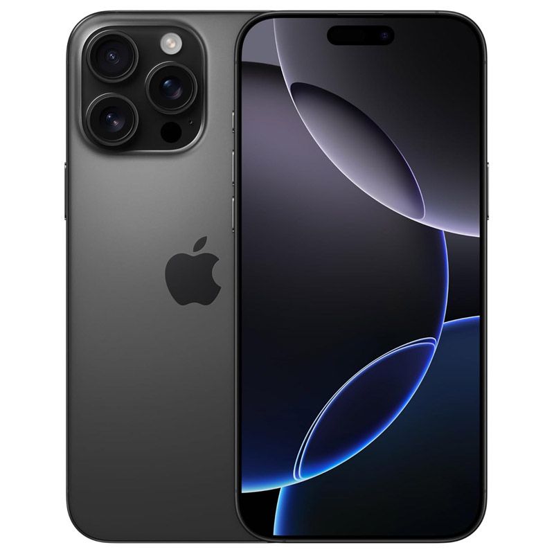 Apple iPhone 16 Pro Max 1 TB: 5G Mobile phone with Apple Intelligence, Camera Control, A18 Pro Chip and a Huge Leap in Battery Life. Works with AirPods; Black Titanium