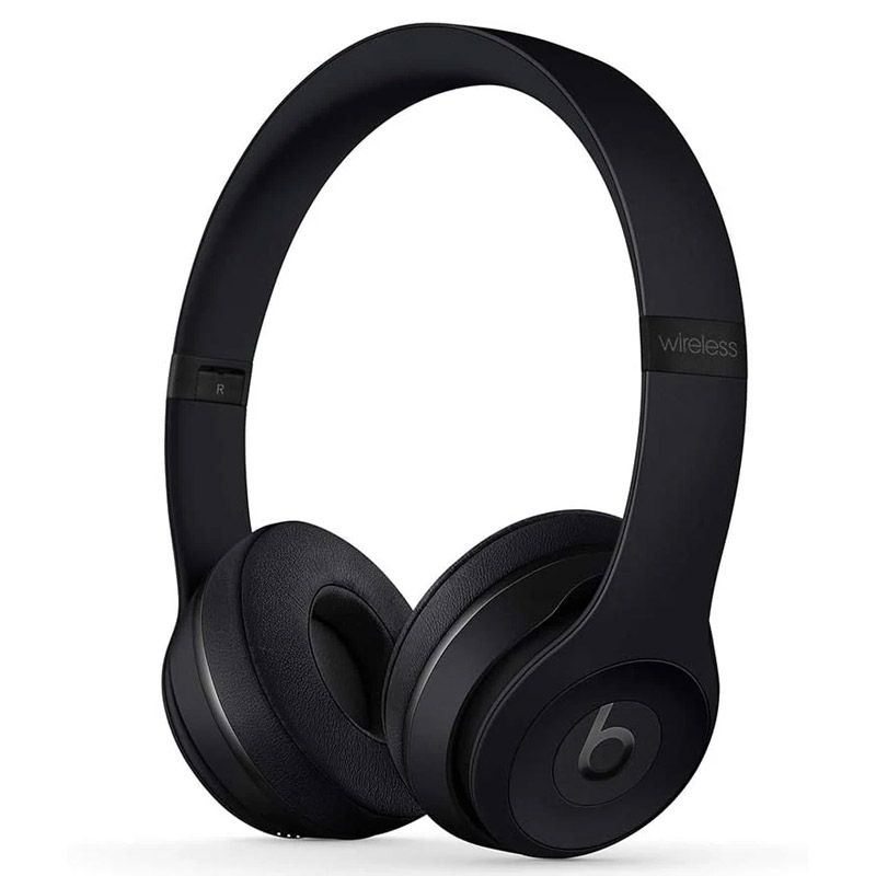 beats Solo3 Wireless On-Ear Headphones - Apple W1 Headphone Chip, Class 1 Bluetooth, 40 Hours Of Listening Time - Black