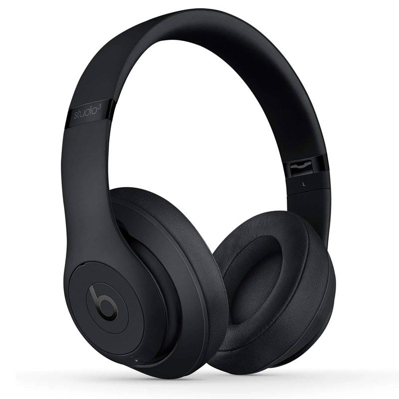 Beats Studio3 Wireless Over-Ear Headphones - Active Noise Cancelling, 22-Hour Battery, Apple W1 Chip, Bluetooth, Matte Black