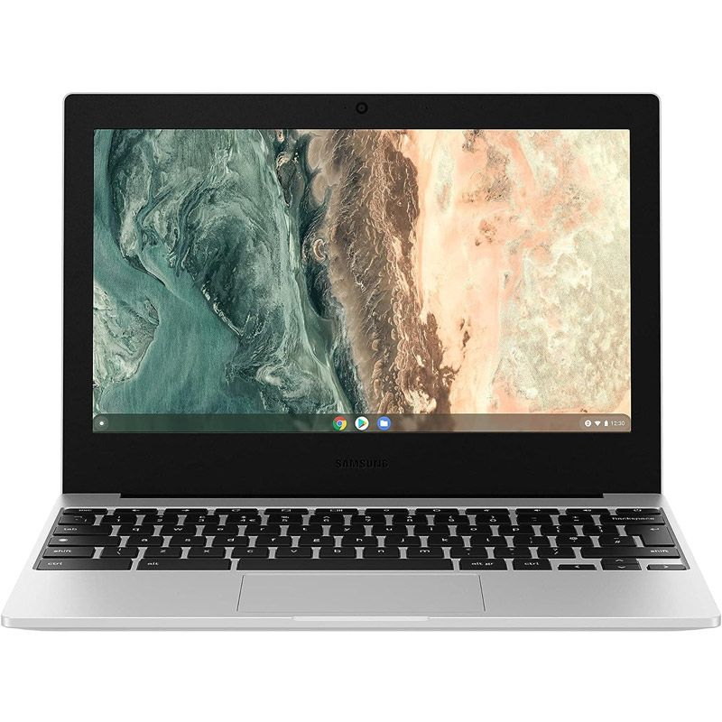 Samsung Galaxy Chromebook Go Wi-Fi Laptop, 11.6 Inch, Celeron Processor, 4GB RAM, 64GB Storage, Silver