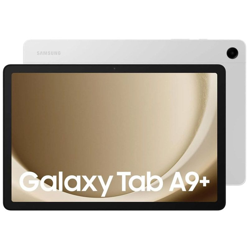 Samsung Galaxy Tab A9+ 11 5G Tablet - 64GB Storage, 4GB RAM, Silver, Unlocked (SM-X216B)